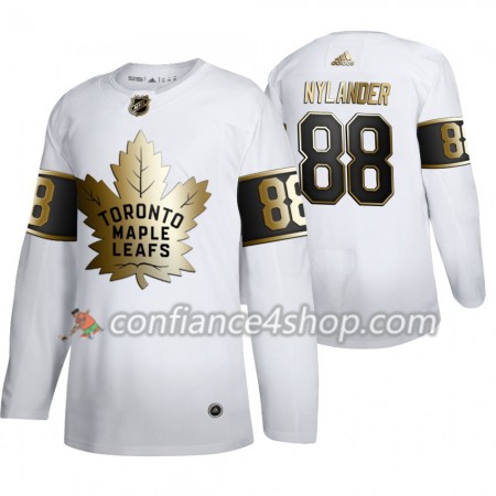 Adidas Maillot de Hockey Toronto Maple Leafs William Nylander 88 Adidas 2019-20 Golden Edition Blanc Authentic - Homme Adidas Maillot de Hockey Toronto Maple Leafs William Nylander 88 Adidas 2019-20 Golden Edition Blanc Authentic - Homme